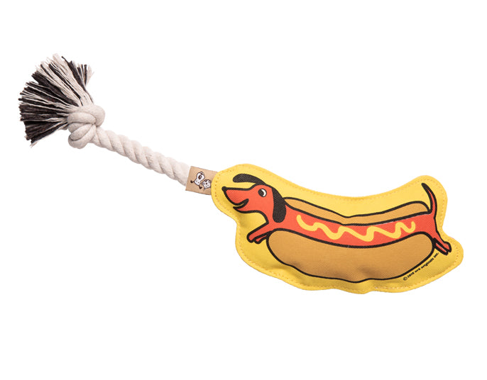 ORE PET | Hot Dog Rope Toy Toys ORE PET   