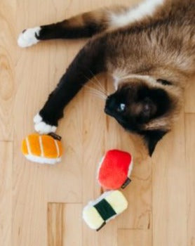 Feline Frenzy Sushi Catnip Cat Toy Toys P.L.A.Y.   