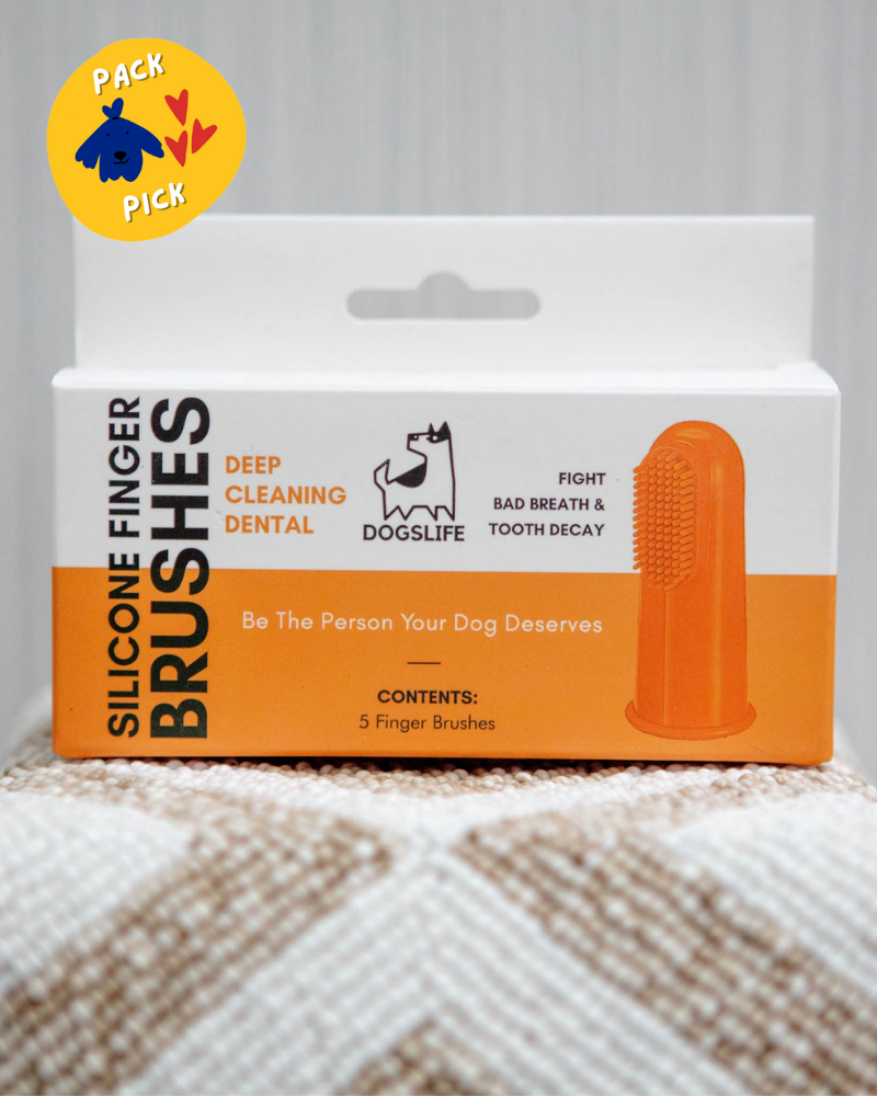 Silicone Finger Toothbrushes for Dogs Dog Supplies DOGSLIFE   