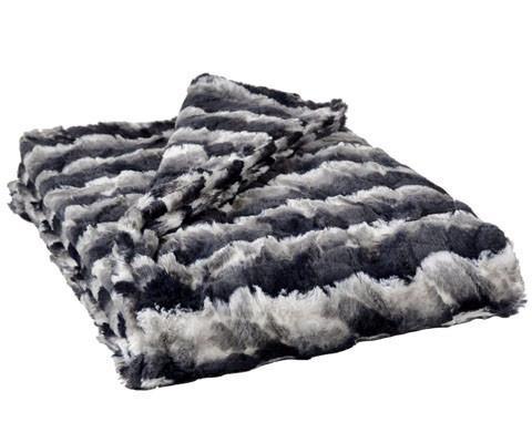 Faux Fur Dog Blanket in Ocean Mist HOME PANDEMONIUM   