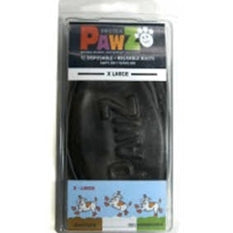 Natural Rubber Dog Boots in Black Wear PAWZ   