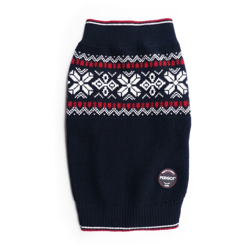 PERIGOT | Pullover Sweater in Jacquard Apparel PERIGOT   