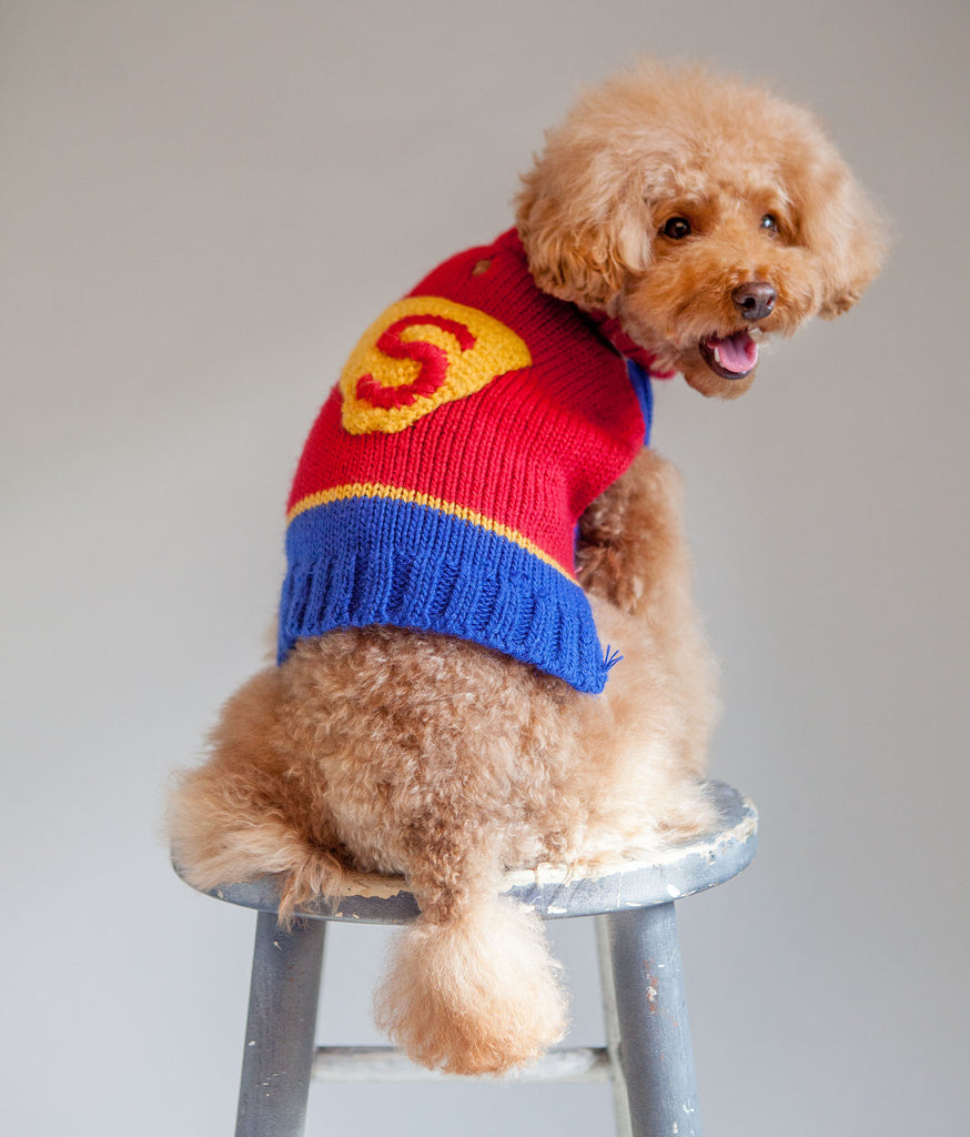 SuperDog! Hand Knit Sweater << CLEARANCE >> Wear PERUVIAN KNITS   