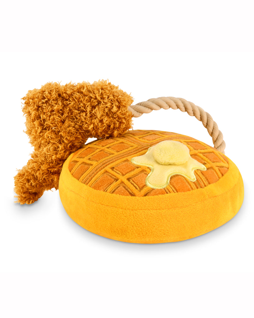 Chicken & Woofles Plush Dog Toy Play P.L.A.Y.   