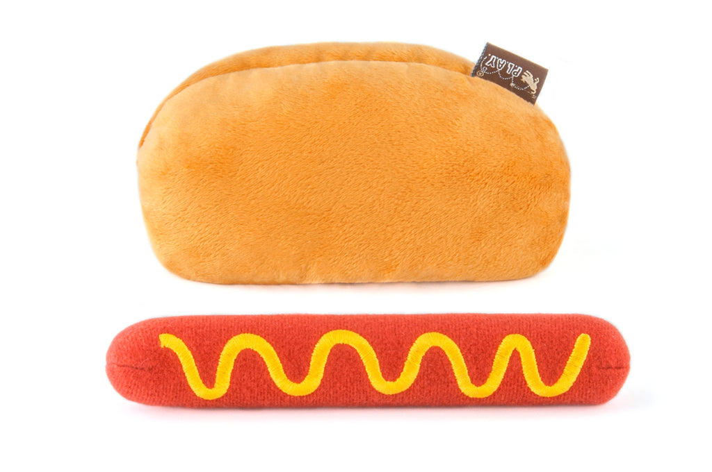 American Classic Hot Dog Plush Toy Play P.L.A.Y.   