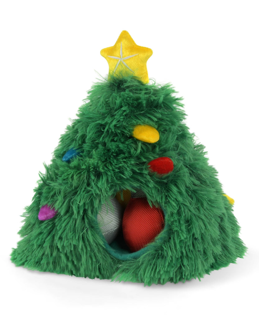 Merry Woofmas Doglas Fur & Ornaments Dog Toy Set Play P.L.A.Y.   