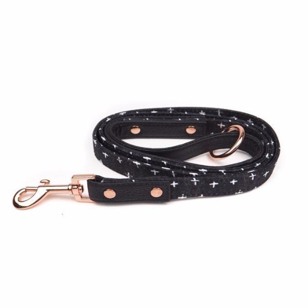 PUPSTYLE | Black Cross City Leash Leash PUPSTYLE   
