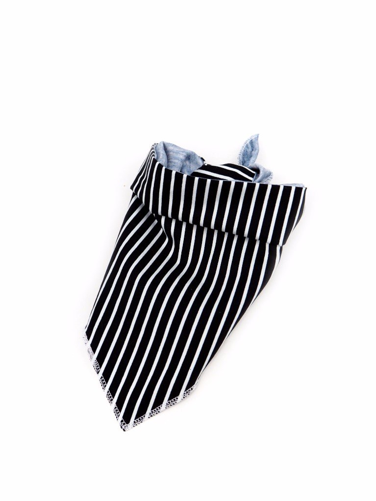 PUPSTYLE | Greys for Days Tie-Up Reversible Bandana Accessories PUPSTYLE   