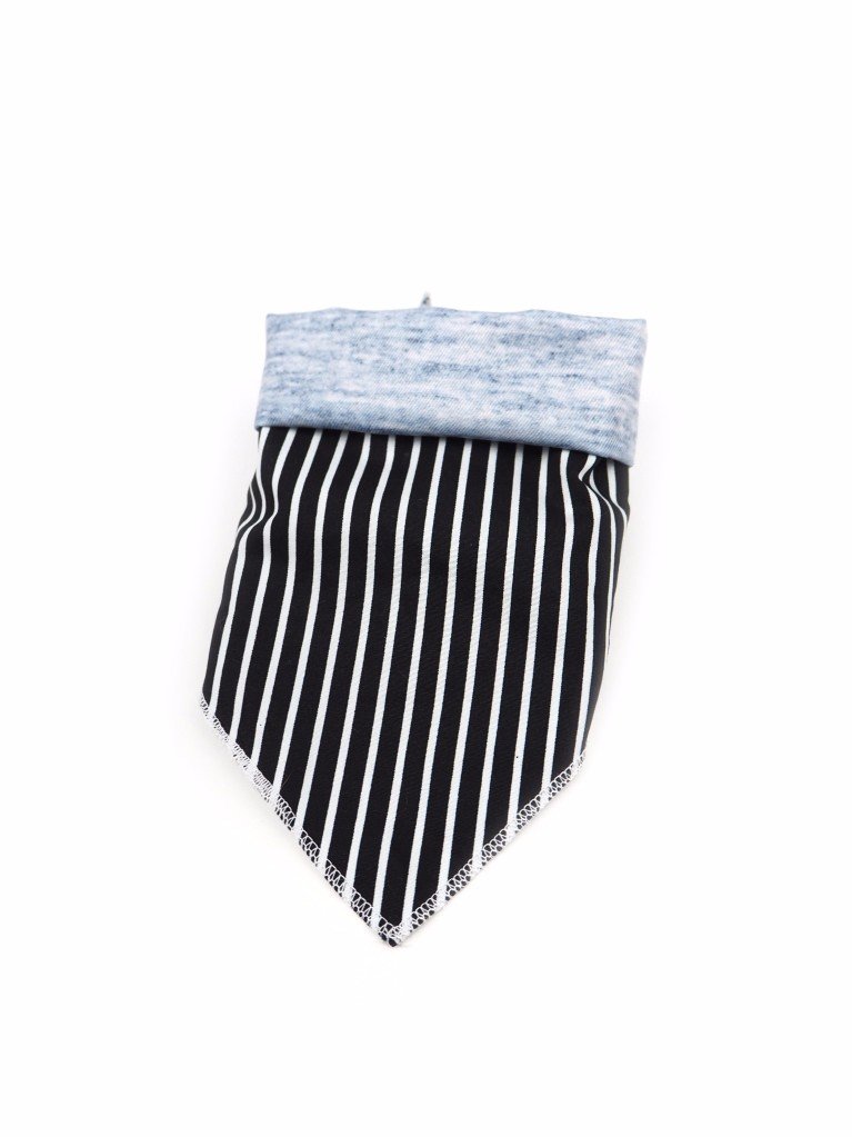 PUPSTYLE | Greys for Days Tie-Up Reversible Bandana Accessories PUPSTYLE   