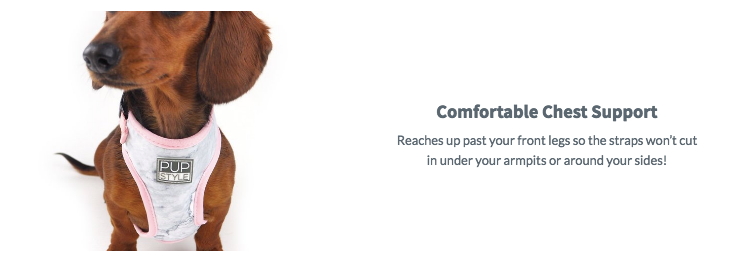 PUPSTYLE | Marble Luxe Harness Harness PUPSTYLE   