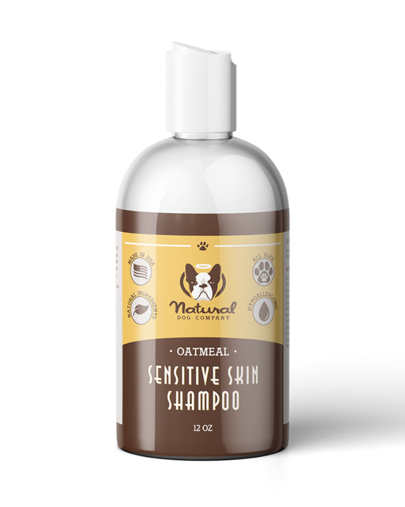 Sensitive Skin Oatmeal Dog Shampoo clean NATURAL DOG COMPANY   