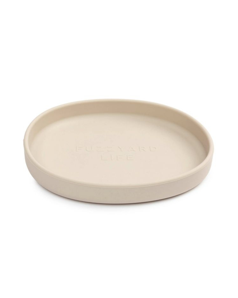 Silicone Cat Dish CAT FUZZYARD Sandstone  