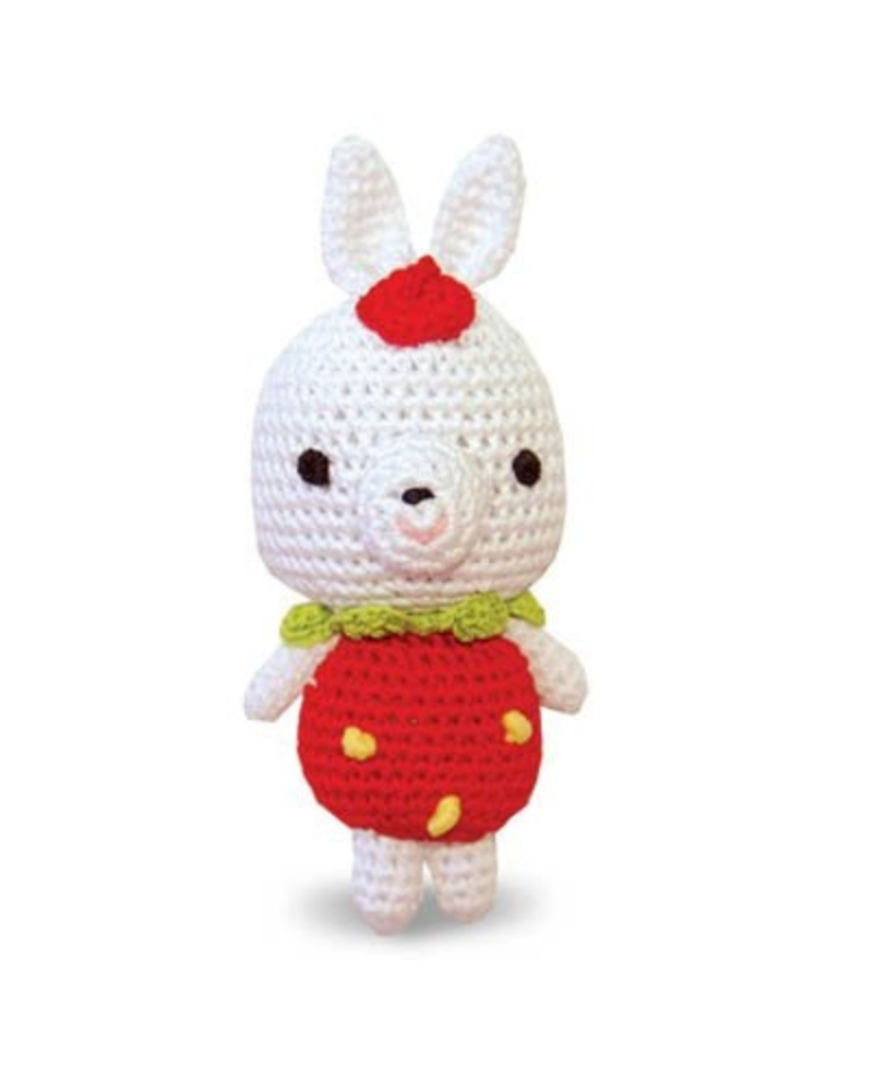 Rabbit Squeaky Knit Dog Toy Dog Toys DOGO   