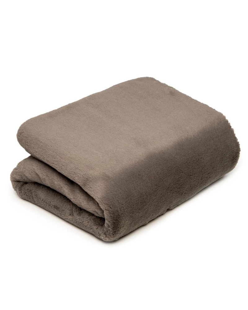 Mink Dog Blanket in Grey Dog Supplies JAX & BONES   