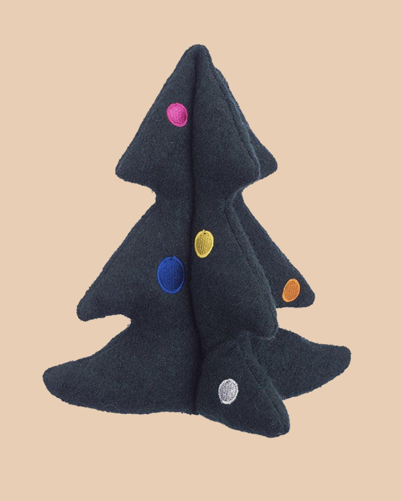 Woolie Tree Squeaky Dog Toy Play JAX & BONES   
