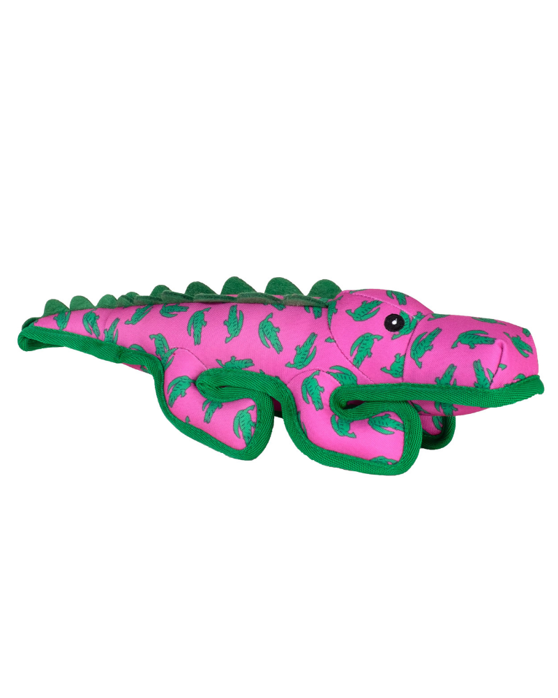 Al The Gator Squeaky Nylon Dog Toy (FINAL SALE) Play THE WORTHY DOG   