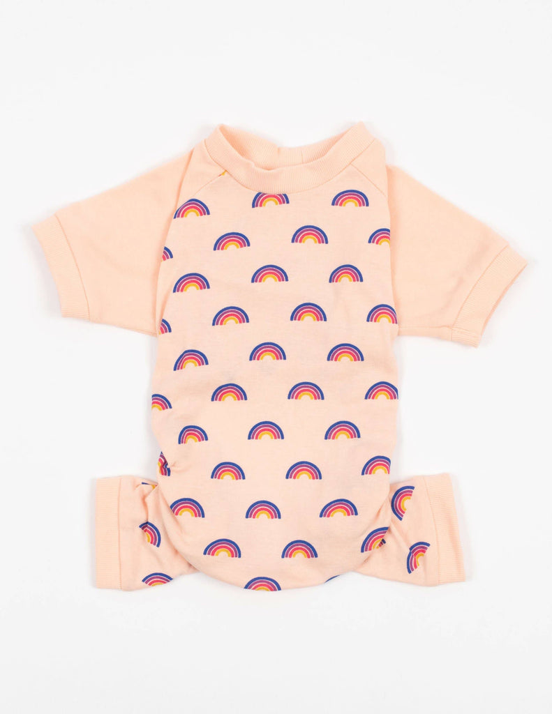 Retro Rainbow Dog Pajamas (FINAL SALE) Wear LEVERET   