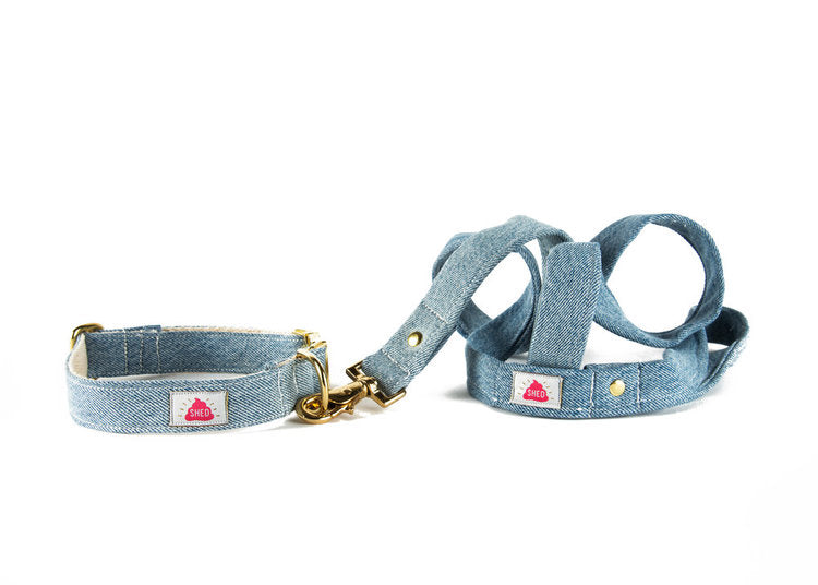 SHED | Mom Jeans Collar in Light Wash Collar SHED   