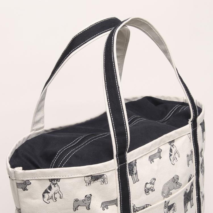 SHORE BAGS | Dog Print Tote Human SHORE BAGS   