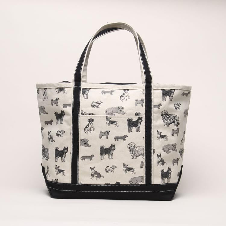 SHORE BAGS | Dog Print Tote Human SHORE BAGS   