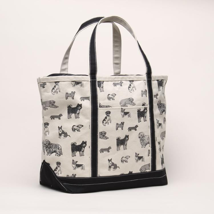 SHORE BAGS | Dog Print Tote Human SHORE BAGS   
