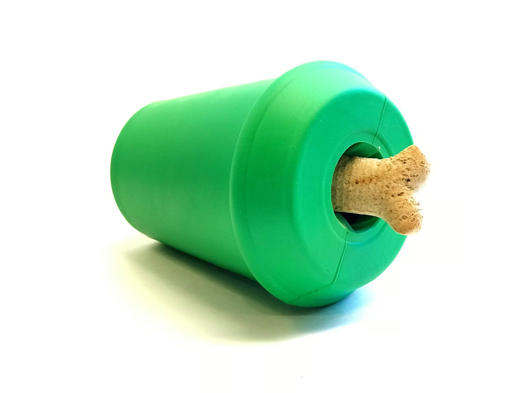 Durable Coffee Cup Toy in Green << FINAL SALE >> Play SODA PUP   