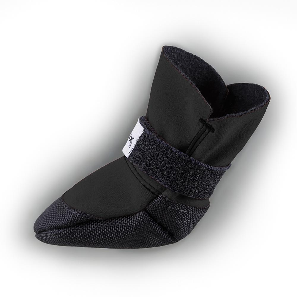 SaltSox Fleece-Lined Dog Booties in Blizzard Black (Made in the USA) Wear SALTSOX