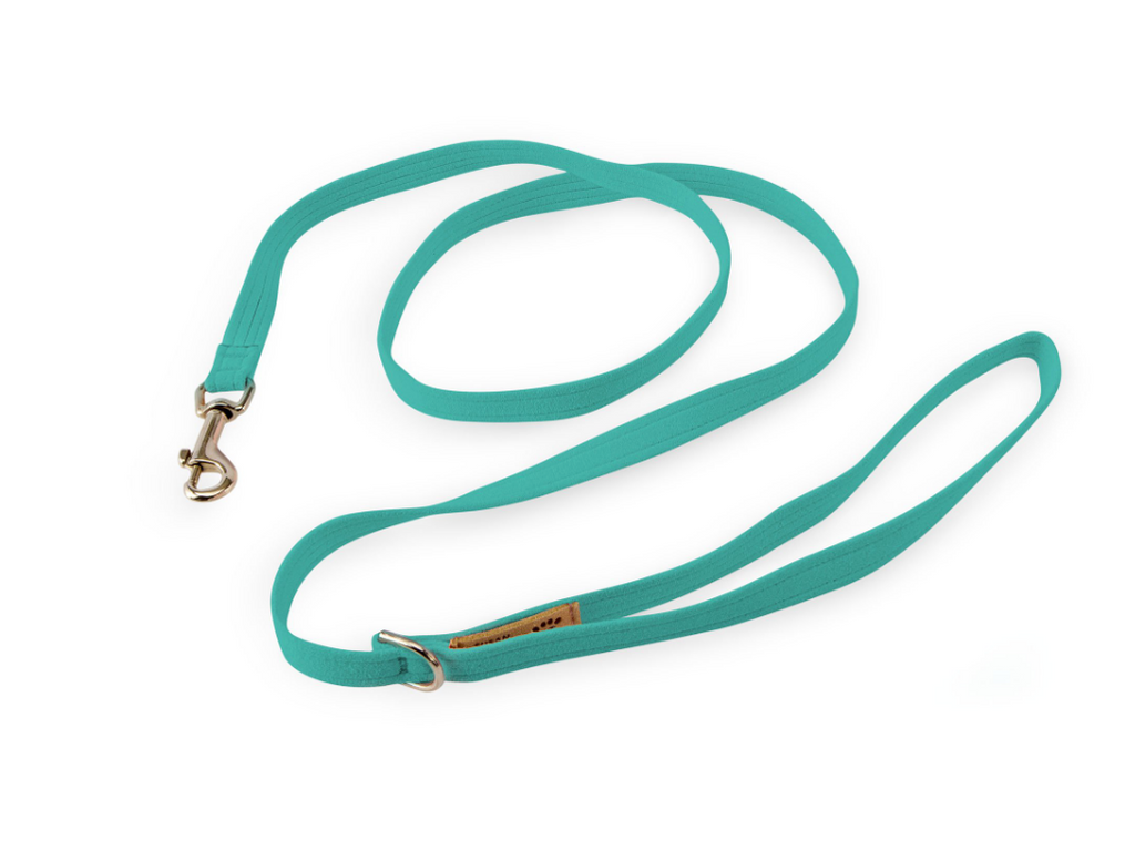 SUSAN LANCI | Leash in Bimini Blue lead SUSAN LANCI DESIGNS   