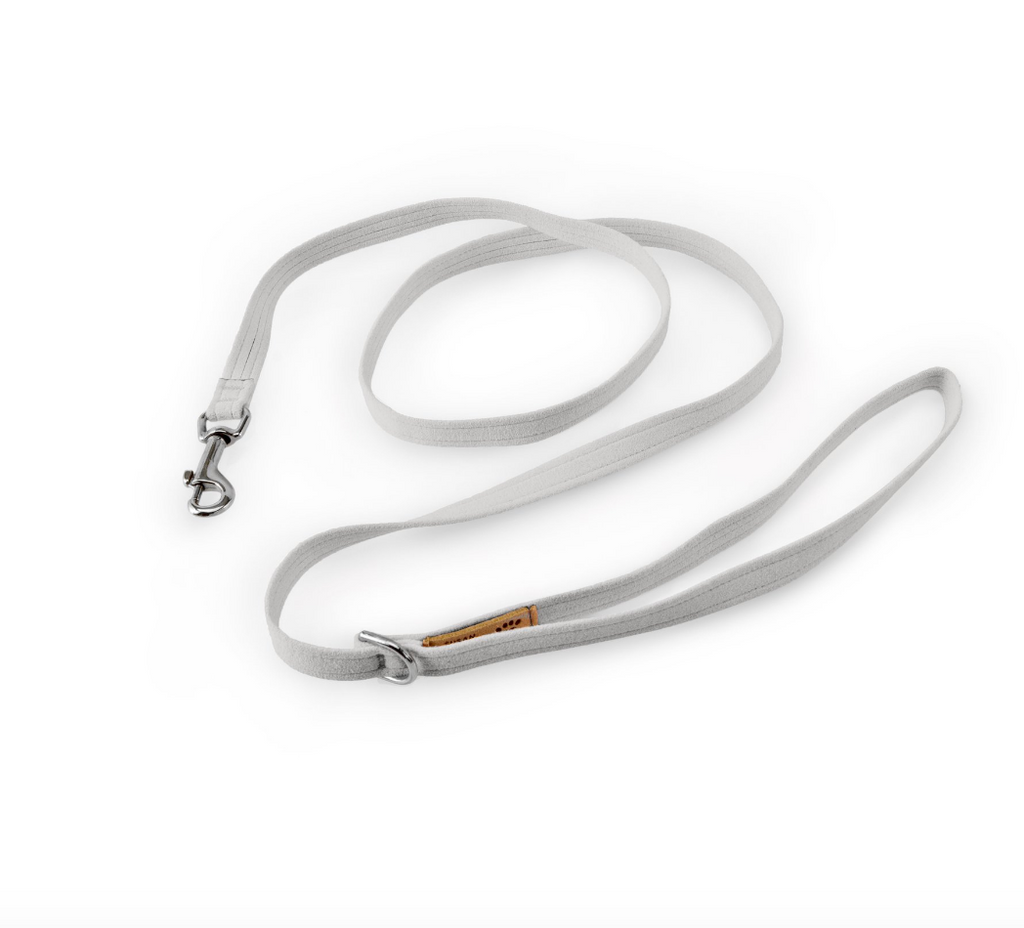 SUSAN LANCI | Leash in Platinum Grey lead SUSAN LANCI DESIGNS   