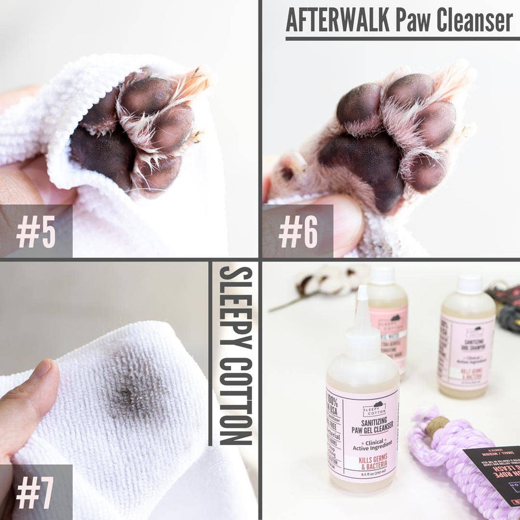 Dog Sanitizing Paw Gel Cleanser HOME SLEEPY COTTON   