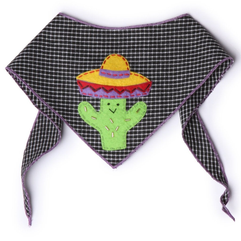 TAIL TRENDS | Cactus-Ombrero Cotton Bandana Accessories TAIL TRENDS   