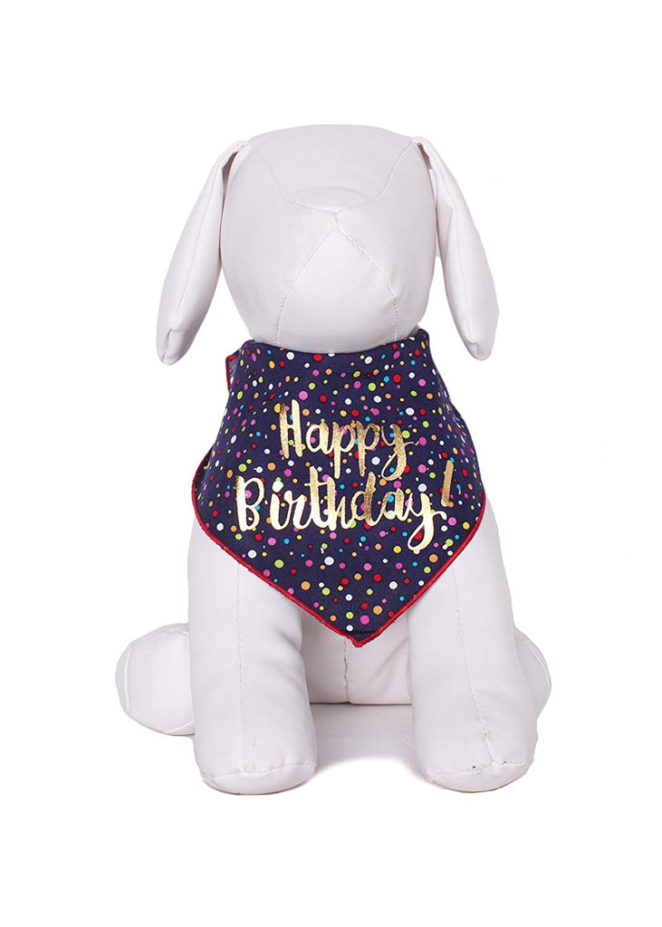 Happy Birthday Dog Bandana Wear TAIL TRENDS   
