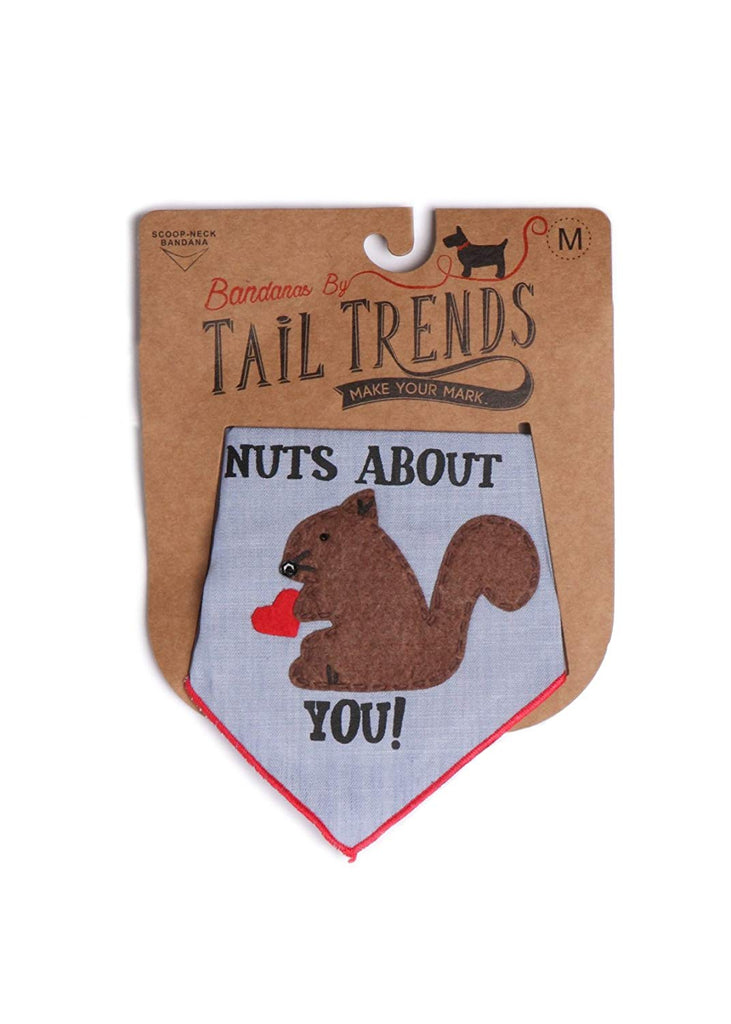 TAIL TRENDS | Nuts About You Bandana Accessories TAIL TRENDS   