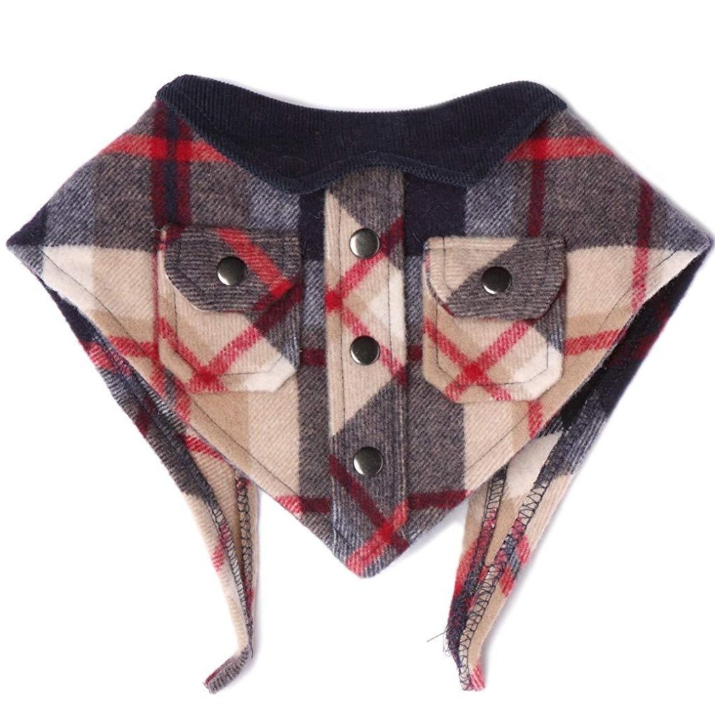 TAIL TRENDS | Lumberjack Bandana in Buffalo Check Accessories TAIL TRENDS   
