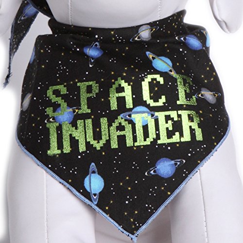 TAIL TRENDS | Space Invader Bandana Accessories TAIL TRENDS   
