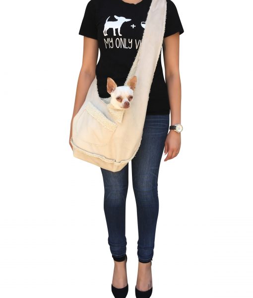 THE DOG SQUAD | Boho Sling Bag in Sand Bag THE DOG SQUAD   