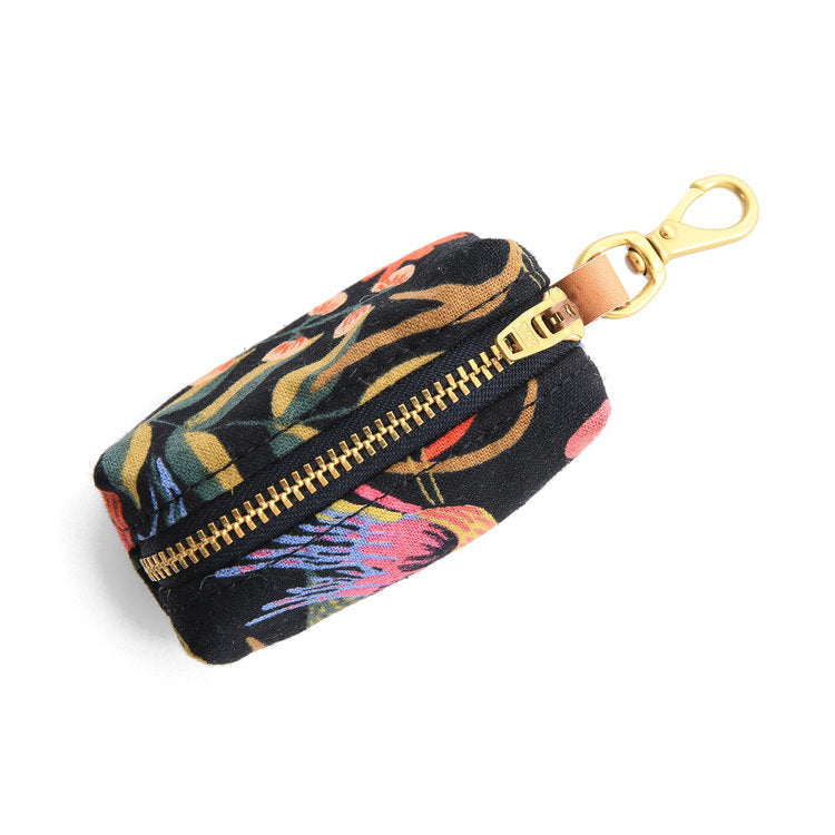 THE FOGGY DOG | Rifle Paper Co. Boho Birds Midnight Leash Bag Add-Ons THE FOGGY DOG   