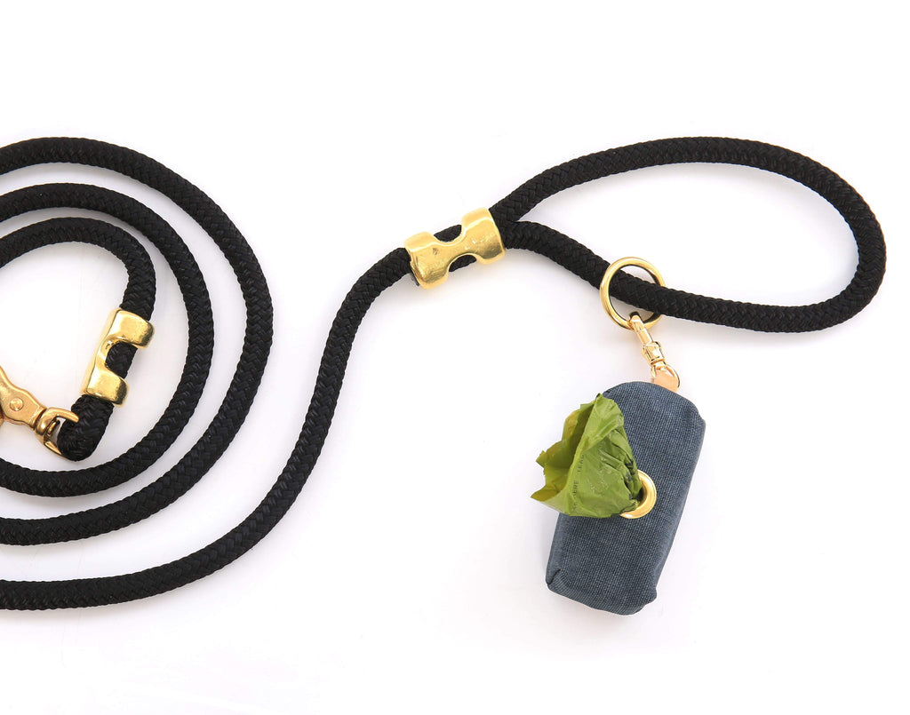 THE FOGGY DOG | Dark Denim Leash Bag Add-Ons THE FOGGY DOG   