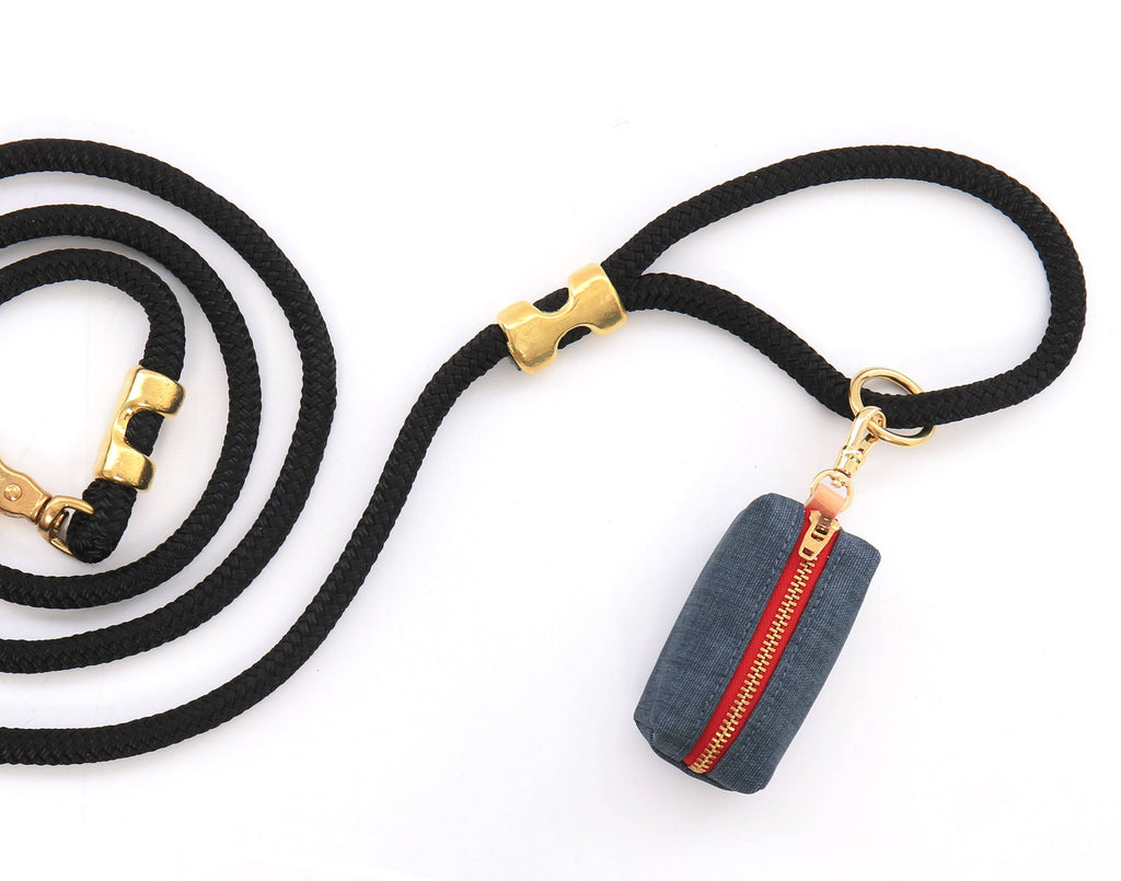 THE FOGGY DOG | Dark Denim Leash Bag Add-Ons THE FOGGY DOG   