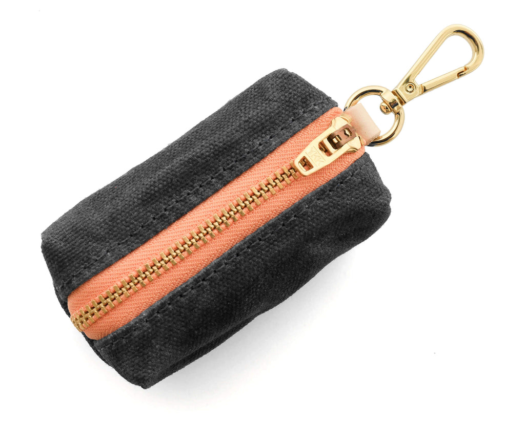 THE FOGGY DOG | Onyx Waxed Canvas Leash Bag Add-Ons THE FOGGY DOG   