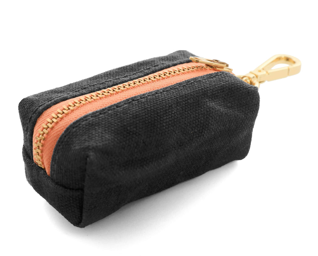 THE FOGGY DOG | Onyx Waxed Canvas Leash Bag Add-Ons THE FOGGY DOG   