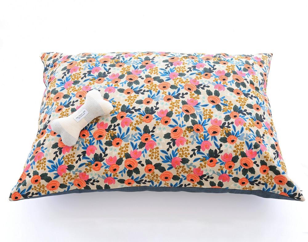 THE FOGGY DOG | Rosa Floral Dog Bed Cover Bed THE FOGGY DOG   