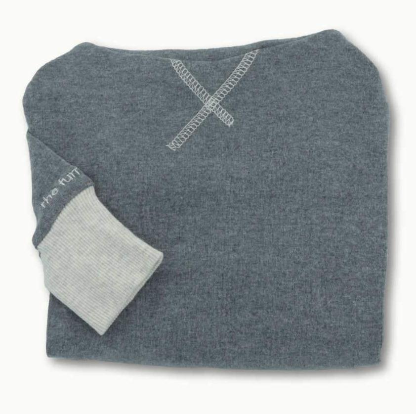 THE FURRYFOLKS | High Neck Tee in Grey Apparel THE FURRY FOLKS   