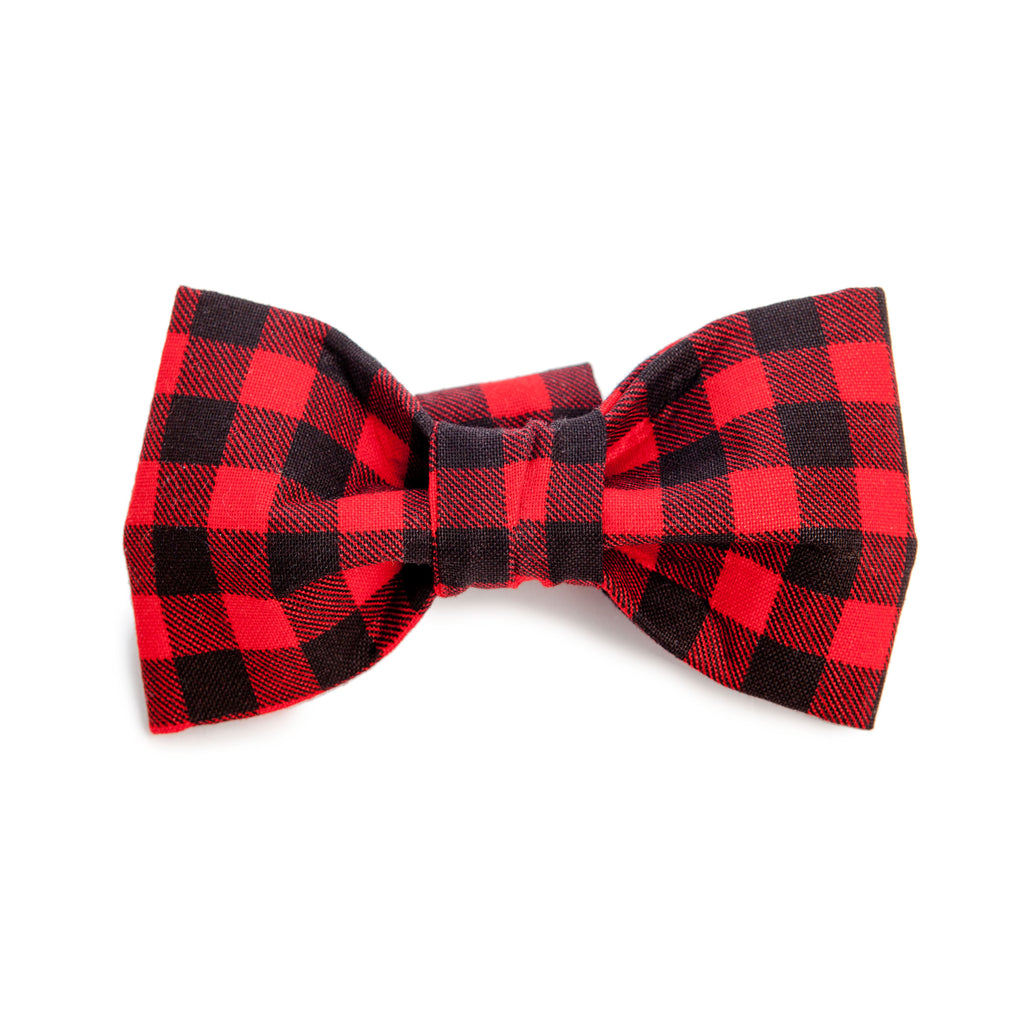 TRISH HAMPTON | Buffalo Plaid Bow Tie Accessories TRISH HAMPTON   