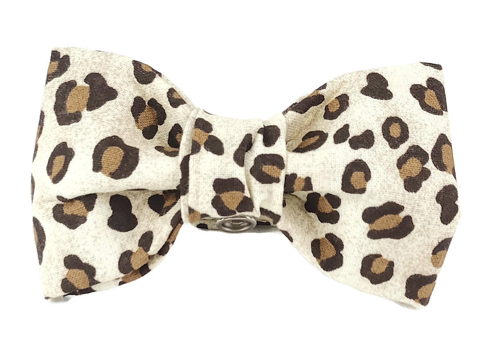 TRISH HAMPTON | Leopard Bow Tie Accessories TRISH HAMPTON   