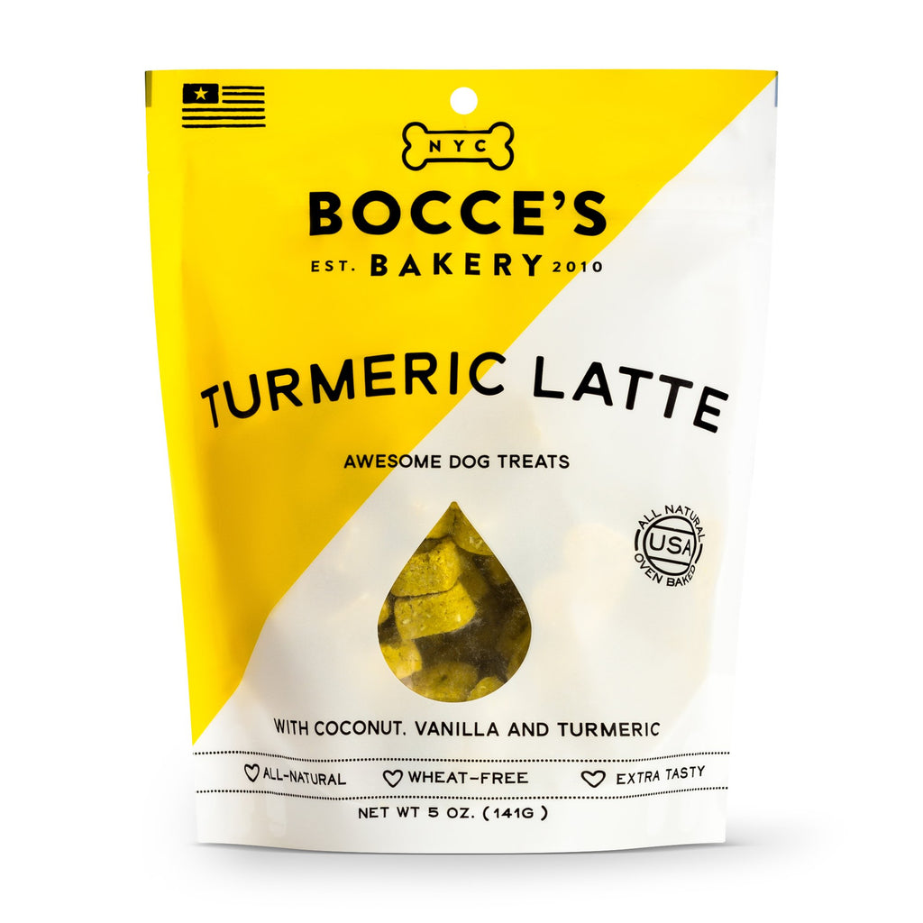 BOCCE'S BAKERY | Turmeric Latte Dog Treats Eat BOCCE'S BAKERY   