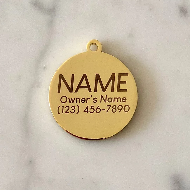 Pupperoni ID Tag (Custom & Made in USA) DROP-SHIP TWO TAILS PET COMPANY   