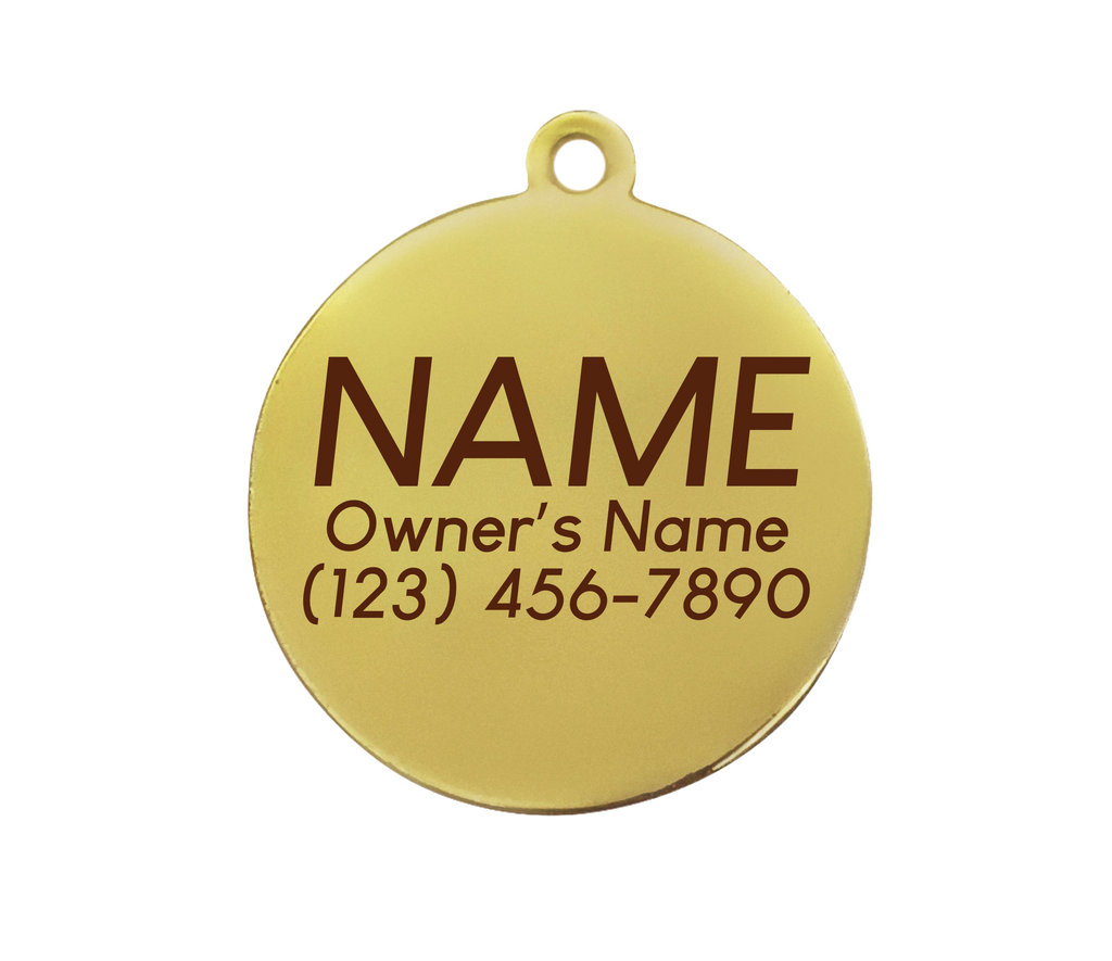 Zodiac ID Tag (Custom & Made in the USA) DROP-SHIP TWO TAILS PET COMPANY   