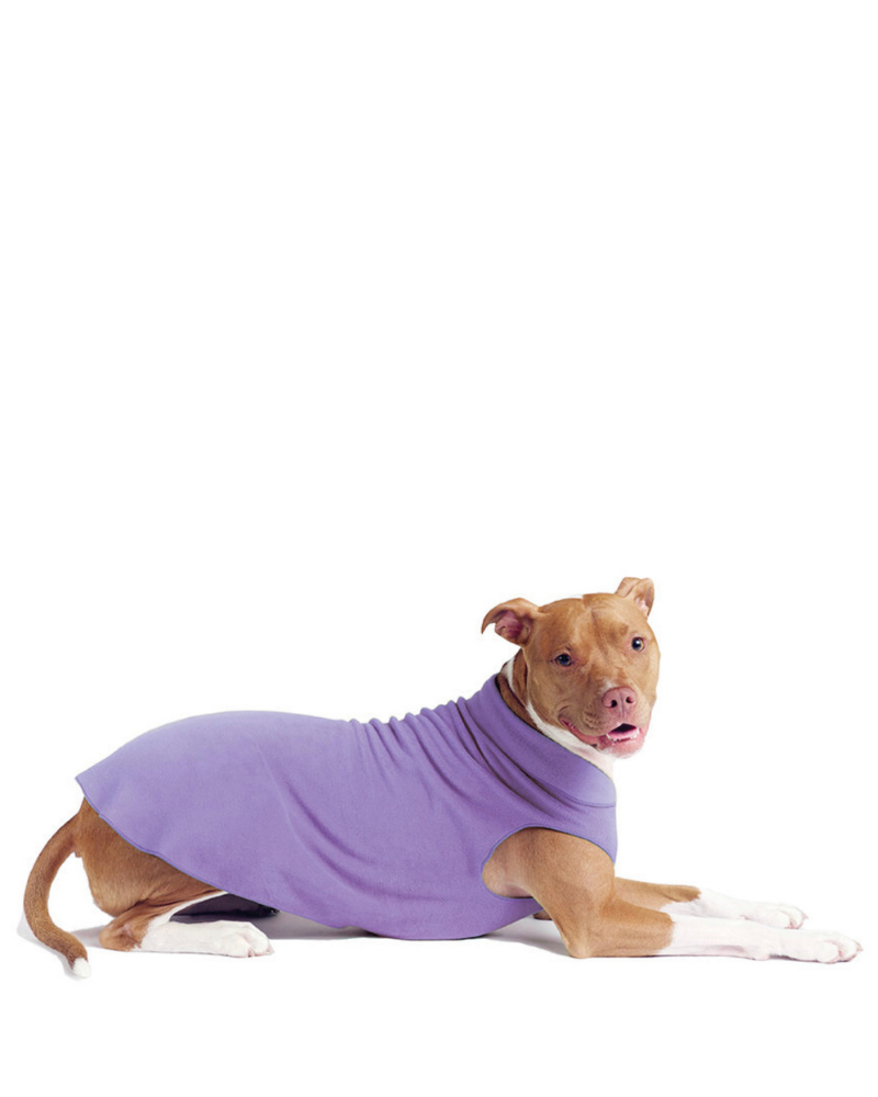 Pullover Stretch Dog Fleece in Lavender Wear GOLD PAW   