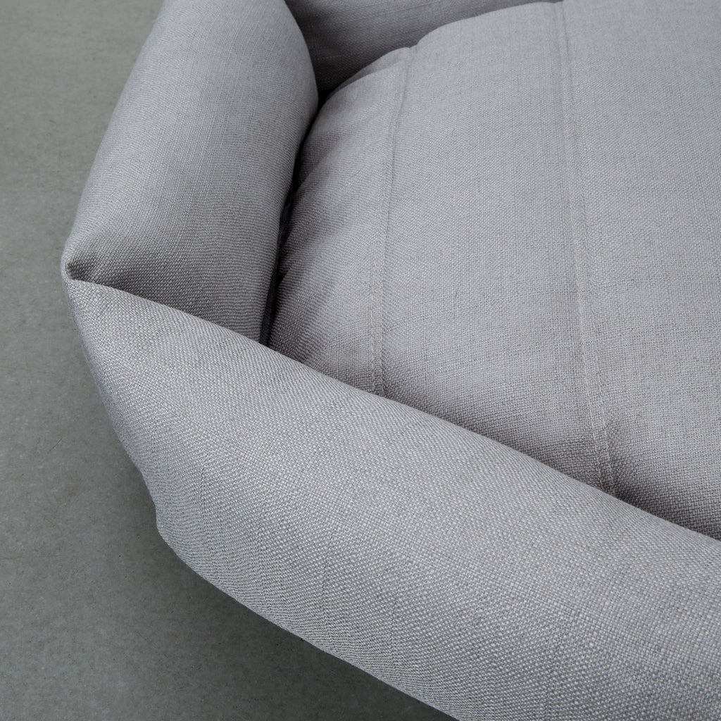 VELVET HIPPO | Hex Cushion in Fog Sleep VELVET HIPPO   